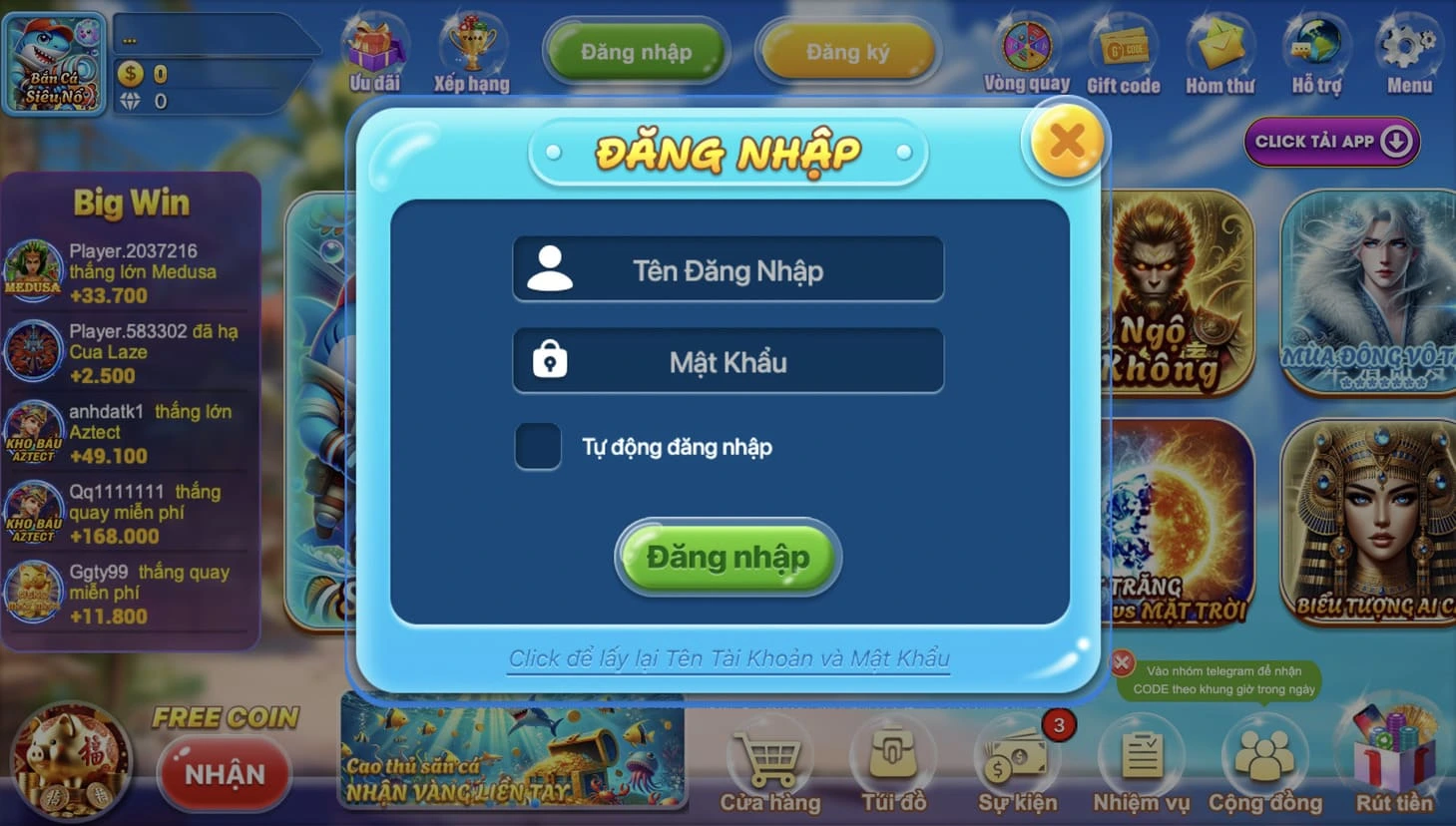 Hướng dẫn đăng ký Ban Ca Xeng cho người chơi mới